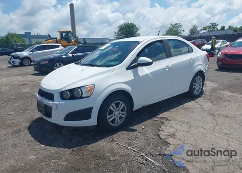2013 Chevrolet Sonic Lt Auto из США, поврежденный, VIN 1G1JC5SG1D4240569